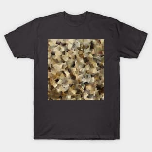 Cubist beach digital abstract T-Shirt